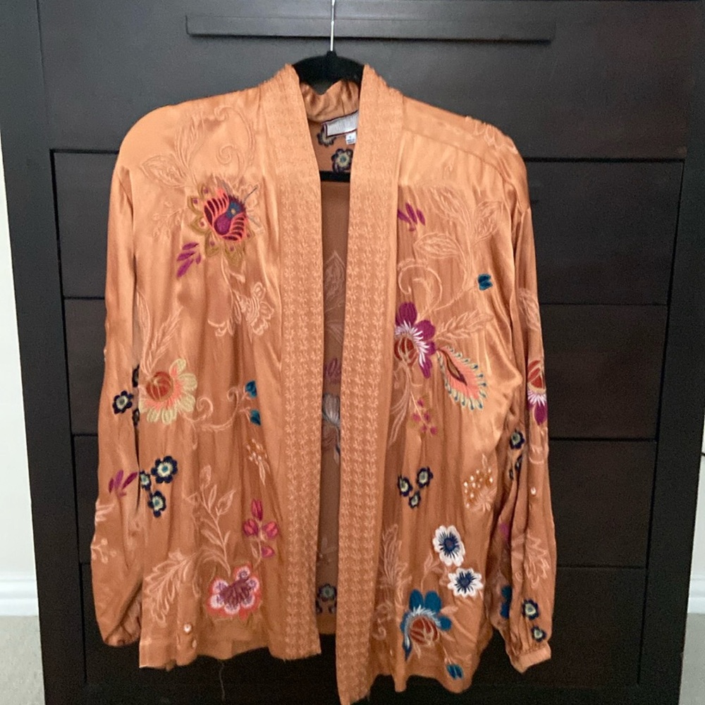 Johnny Was embroidered jacket